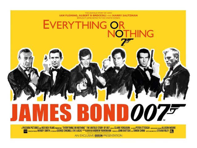 Everything or Nothing: The Untold Story of 007 (Trailers y portada) 3 eon portada