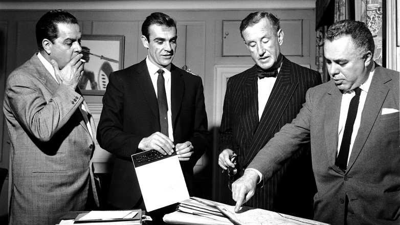 cubby broccoli sean connery ian fleming harry saltzman