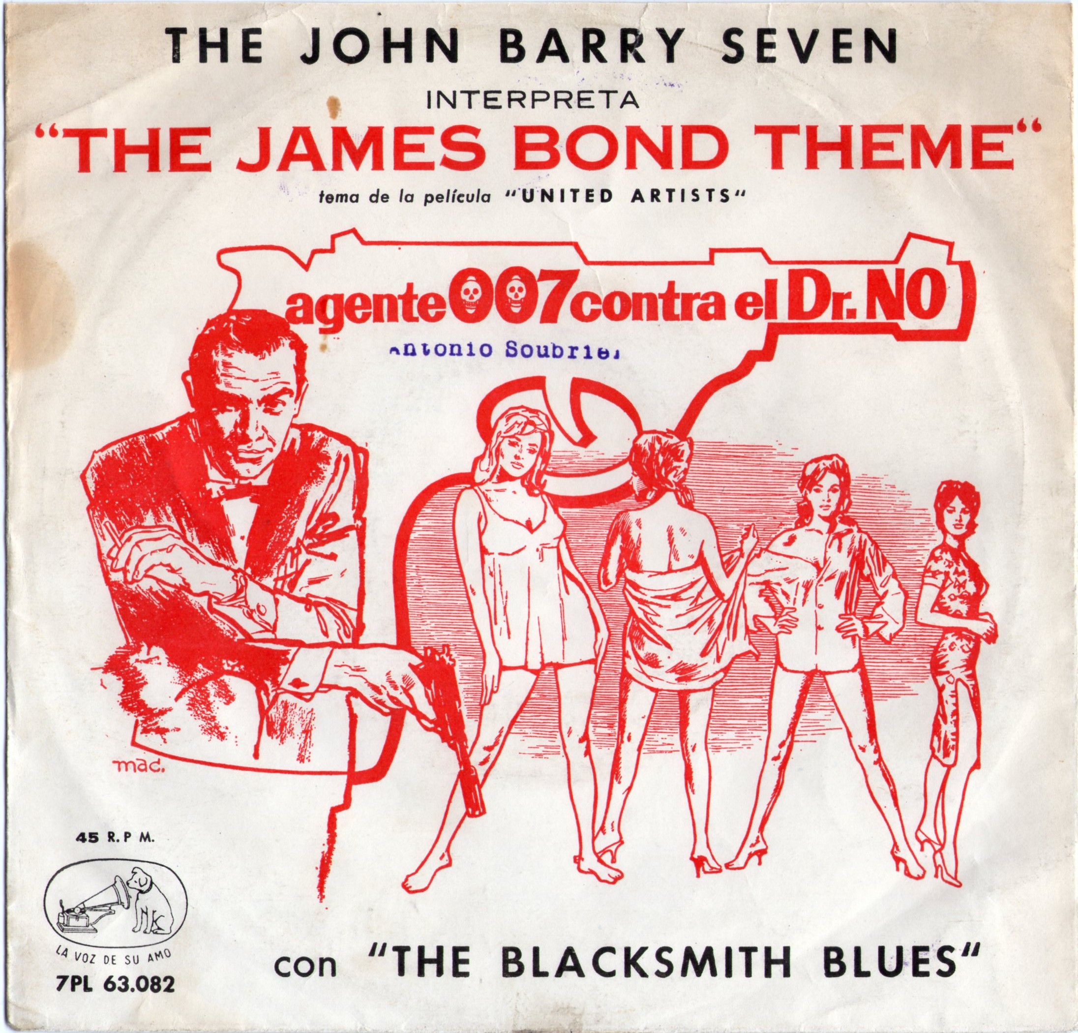 01 45 James Bond Theme John Barry Seven A