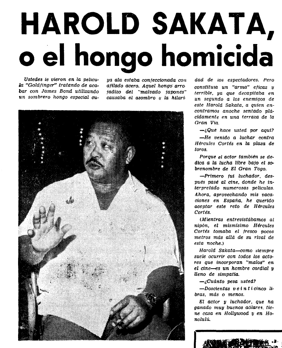 03 1967 07 26 Diario Madrid Harold Sakata