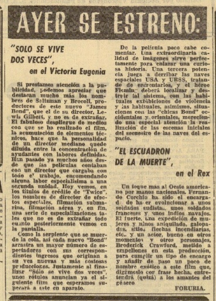 05 1967 10 08 El Correo Vasco San Sebastian 23 Critica