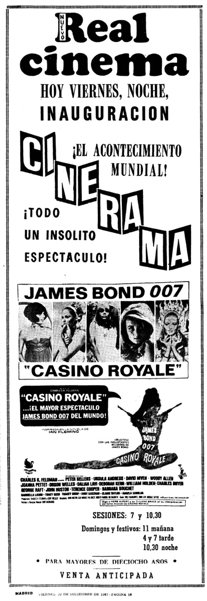 67 CR 1967 12 22 Diario Madrid Estreno