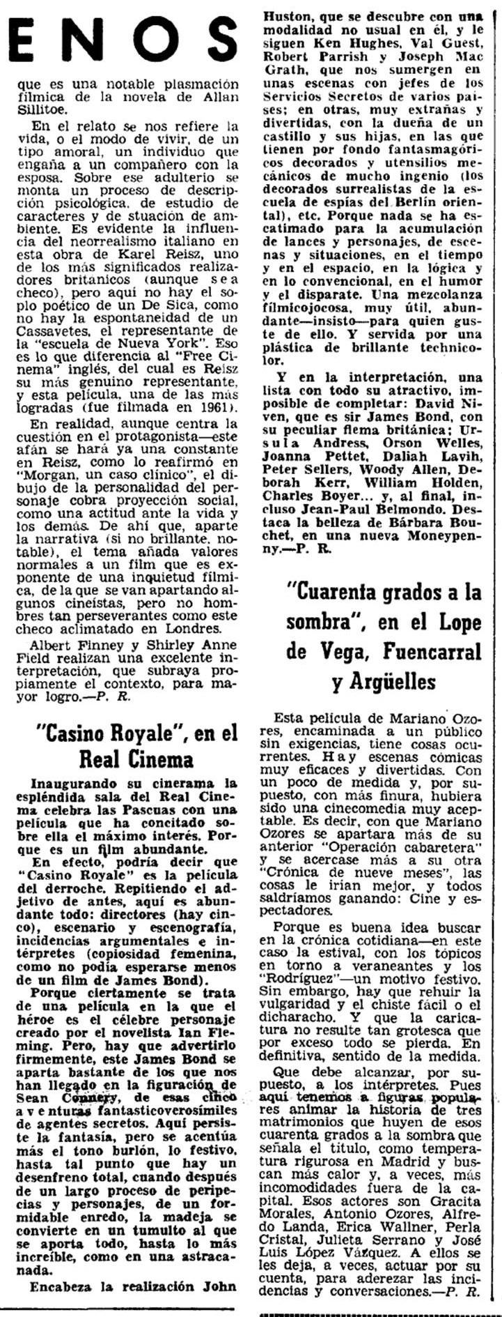 67 CR 1967 12 23 Diario Madrid Critica