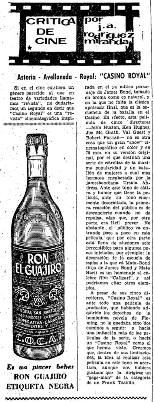 67 CR 1968 05 14 Diario de Las Palmas Critica
