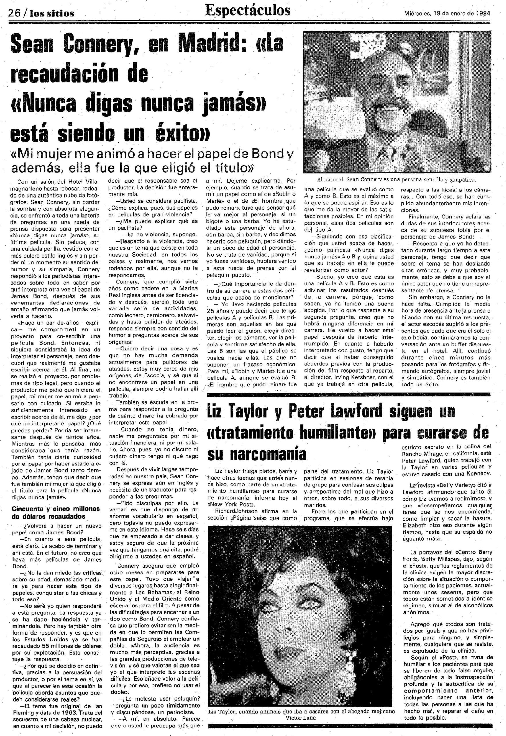 83 NSNA 1984 01 18 Los Sitios de Gerona 26 Connery en Madrid scaled