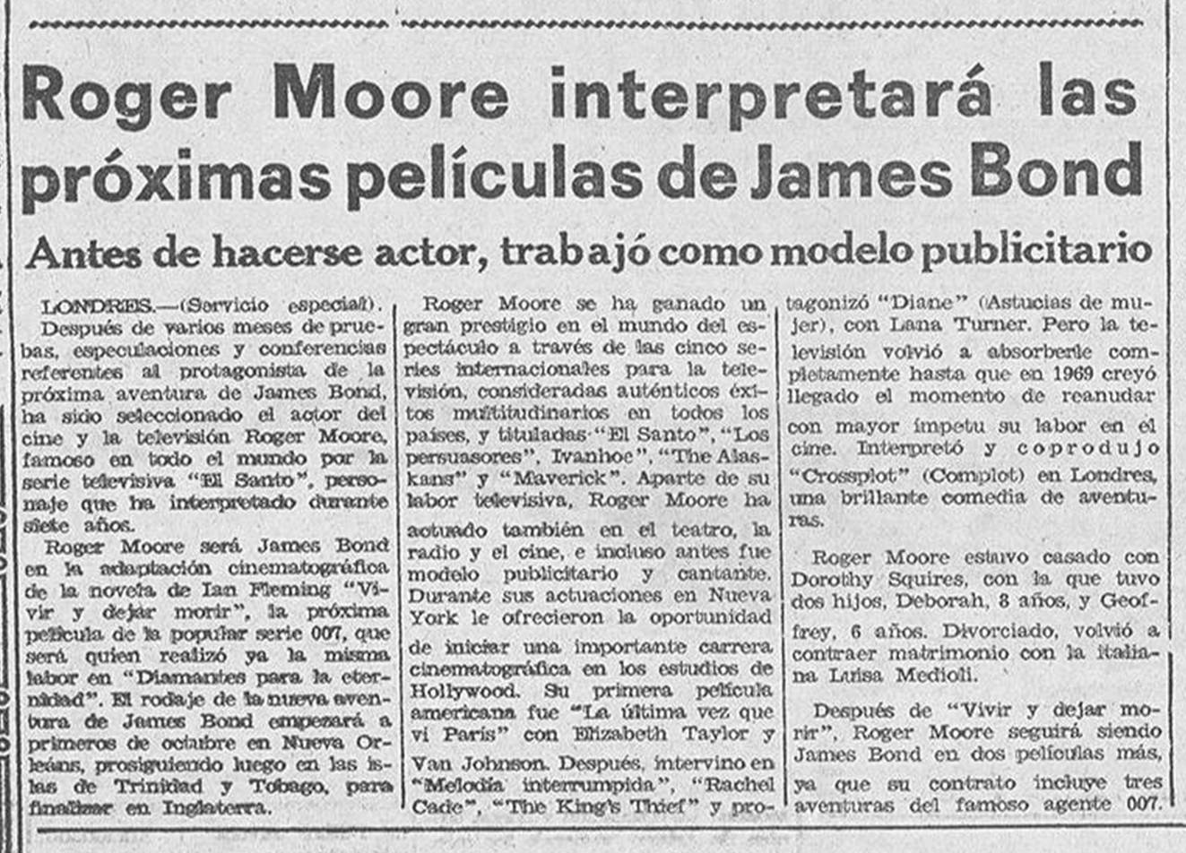 08 1972 08 31 Hoja del Lunes de La Coruna Contrato Moore
