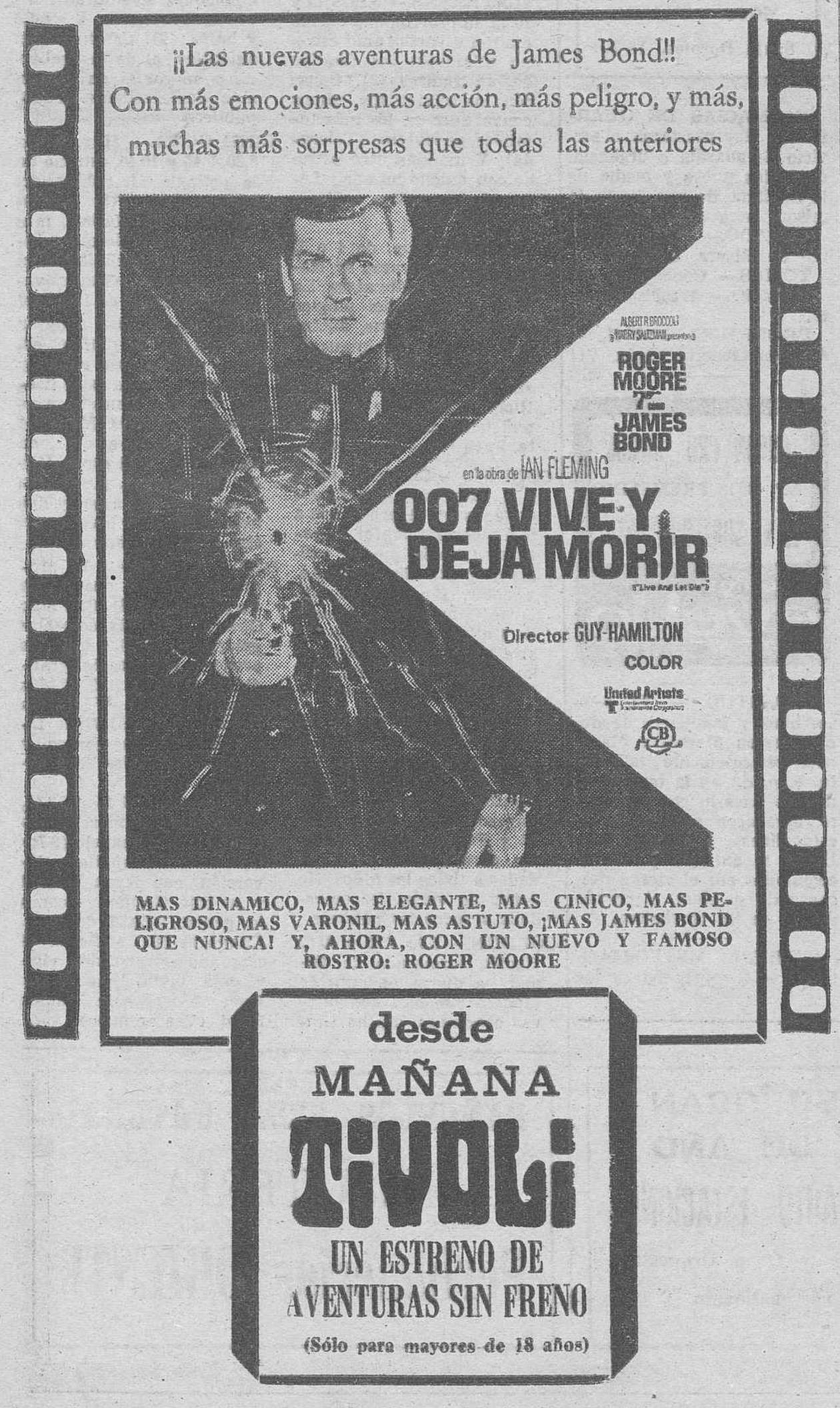 08 1973 12 28 Diario de Burgos Estreno