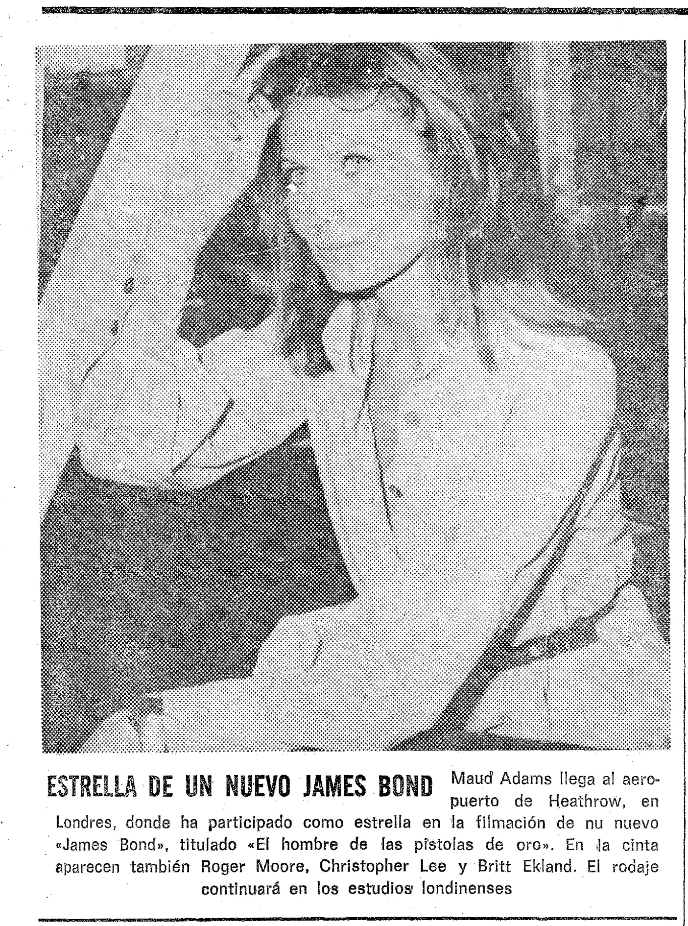 09 1974 06 22 La Vanguardia Barcelona 055 Maud Adams