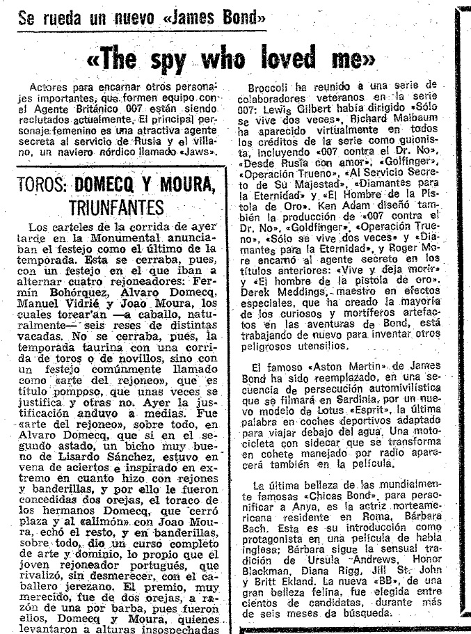 10 1976 10 11 Mundo Deportivo Barcelona 38 Actores