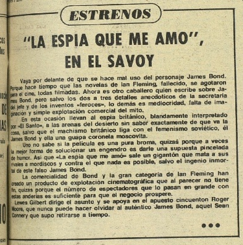 10 1977 12 29 El Diario Vasco San Sebastian 31 Critica