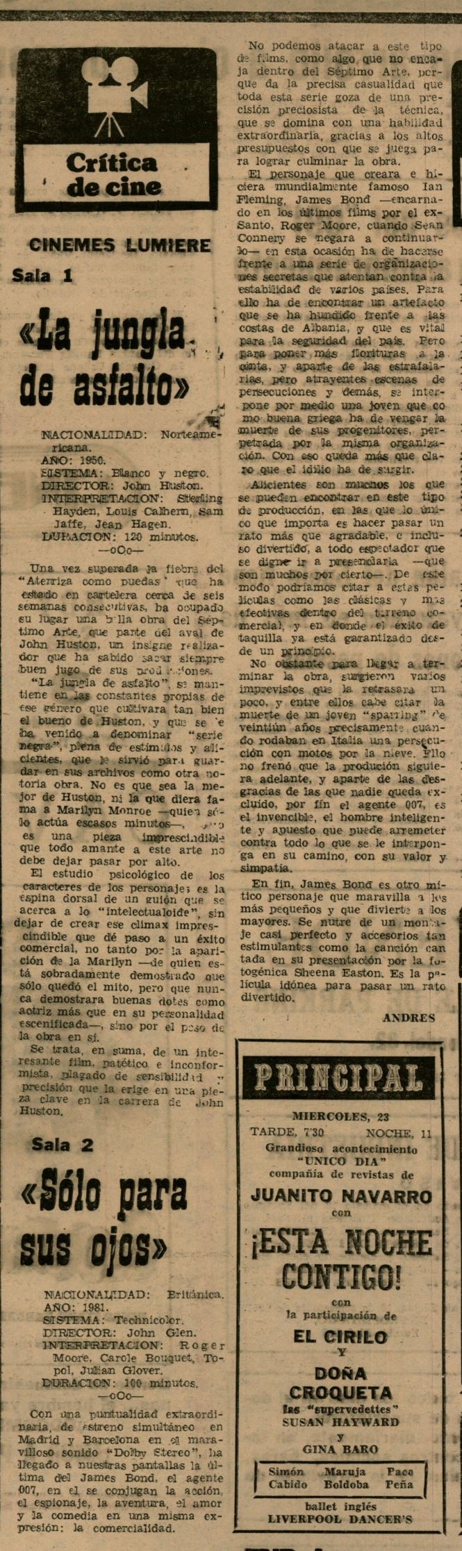 12 1981 09 17 Diario de Gerona 011 Critica