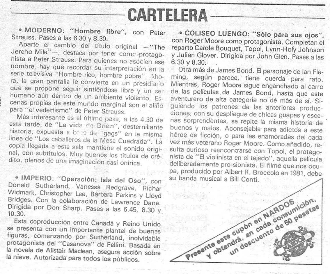 12 1982 01 05 La Prensa Alcarrena No65 Critica