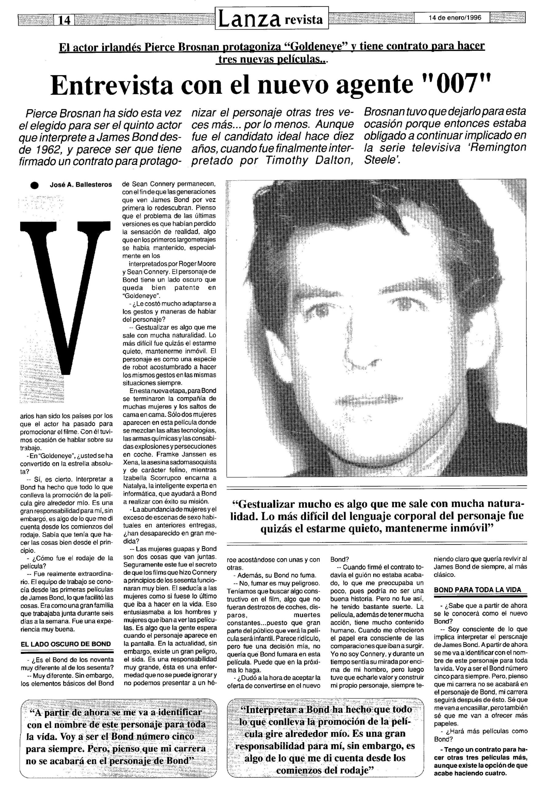 17 1996 01 14 58 Lanza Ciudad Real 58 Entrevista Brosnan scaled