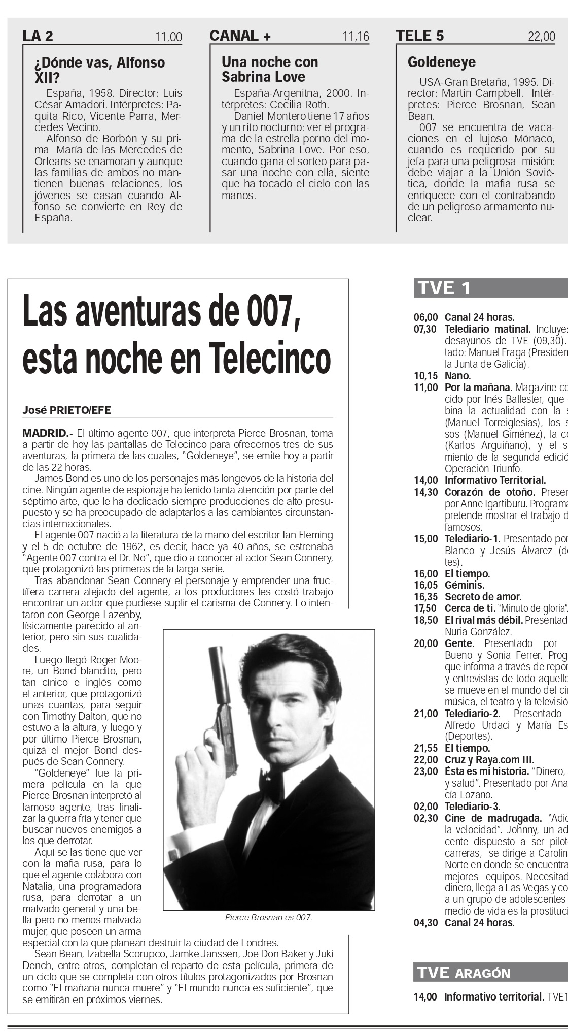 17 2002 11 08 Diario del Alto Aragon Huesca 46 Tele5