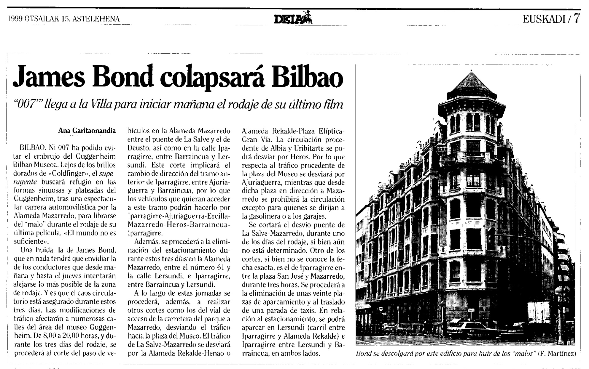 19 1999 02 15 Deia Bilbao 07 Rodaje Bilbao