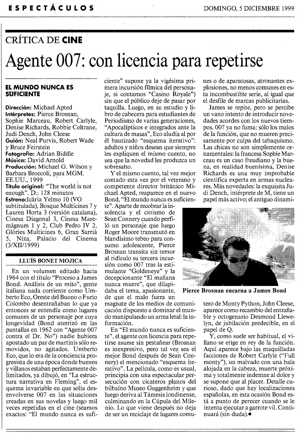 19 1999 12 05 La Vanguardia Barcelona 058 Critica