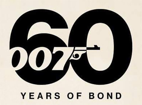 210704 James Bond 60th Anniversary logo