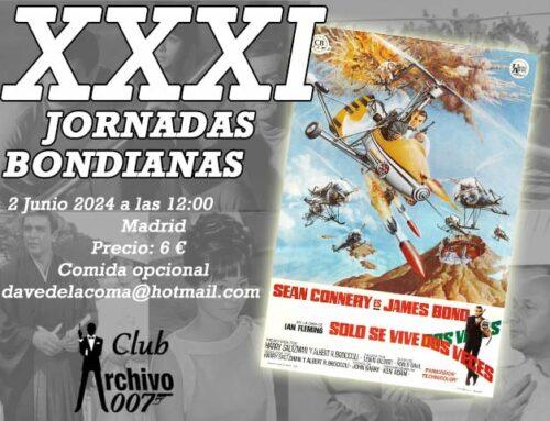 XXXI Jornadas Bondianas en Madrid: 2 de junio