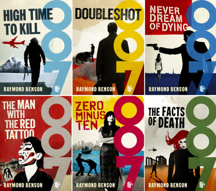 cover artwork raymond benson james bond 007 e books