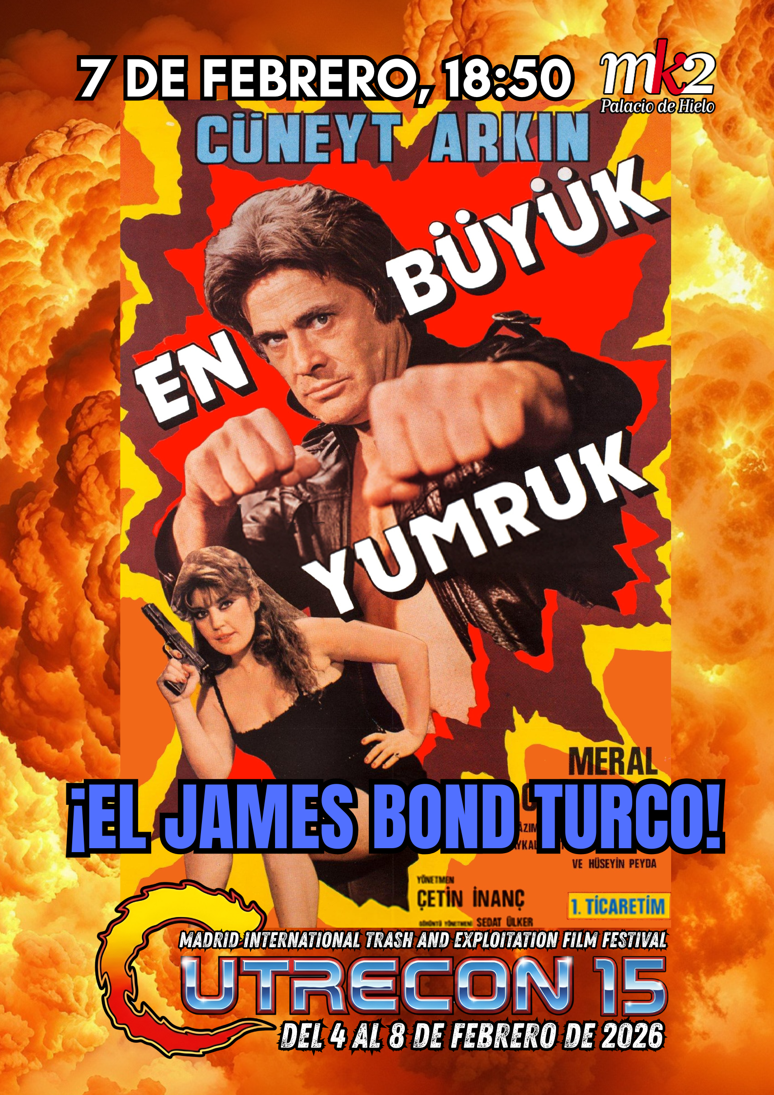 James Bond Turco Poster CUTRECON