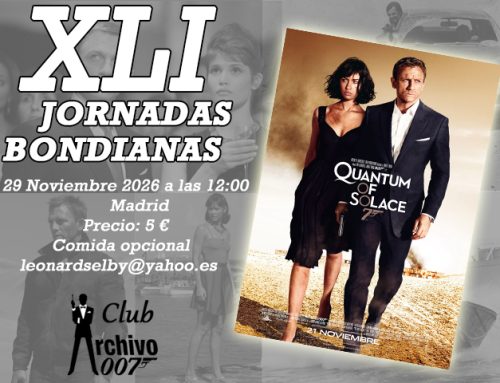 XLI Jornadas Bondianas en Madrid